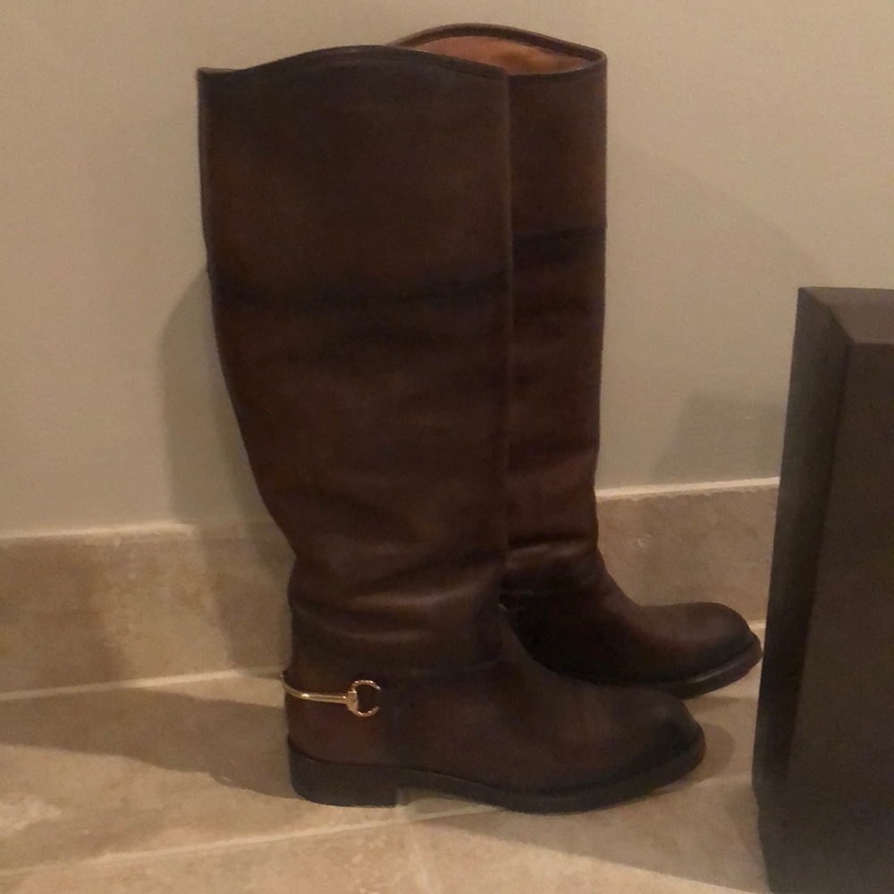 Gucci Betis Glamour Riding Boots